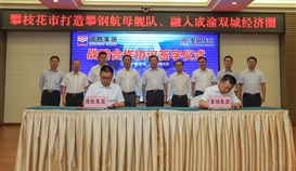 共建钒钛产业生态圈--世界杯网址大全集团与攀钢签订战略合作协议