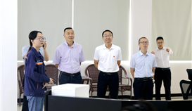 四川省总工会二级巡视员陈黎一行到世界杯网址大全钒钛调研座谈