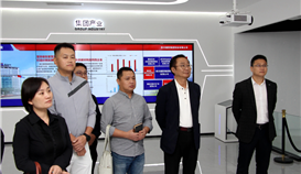 博纳德集团合资公司董事长刘刚一行到世界杯网址大全钒钛参观交流