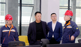 集团董事局宋德安主席视察世界杯网址大全钒钛综合技改工程