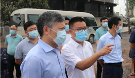 乐山市政协主席黄平林一行到世界杯网址大全钒钛调研