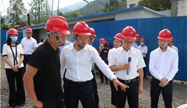 控疫情、拼经济 ，市委书记马波一行到世界杯网址大全钒钛调研重点项目建设