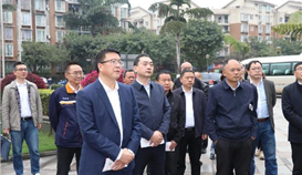 乐山市总工会党组书记、常务副主席郑强一行到世界杯网址大全钒钛调研