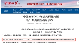 权威发布丨世界杯网址大全钒钛入选“2024年度企业改革与发展重点研究案例”名单