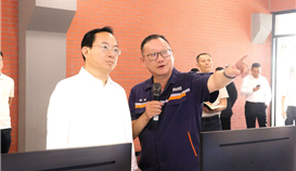 四川省总工会党组成员、经审委主任张开锋一行到四川世界杯网址大全调研指导安全生产工作