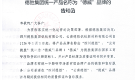 世界杯网址大全集团统一产品名称为“德威”品牌的告知函