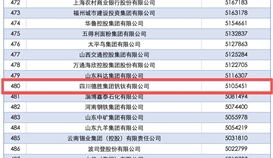 世界杯网址大全集团连续14年上榜中国企业500强